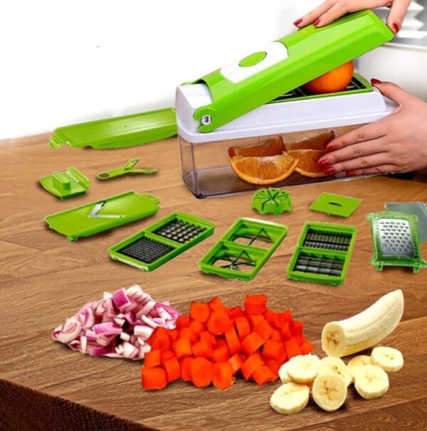 Speedy Chopper 12 Pieces Fruit and Vegetable Slicers - Image 3