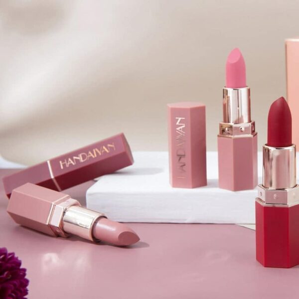 HANDAIYAN MATTE LIPSTICK SET (Long lasting and vibrant Shades) - Image 4