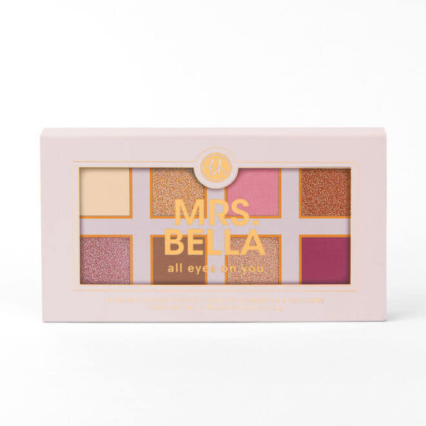 MRS BELLA 8 COLOURS EYESHADOW PALETTE