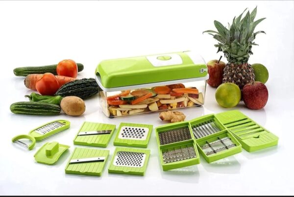 Speedy Chopper 12 Pieces Fruit and Vegetable Slicers - Image 5