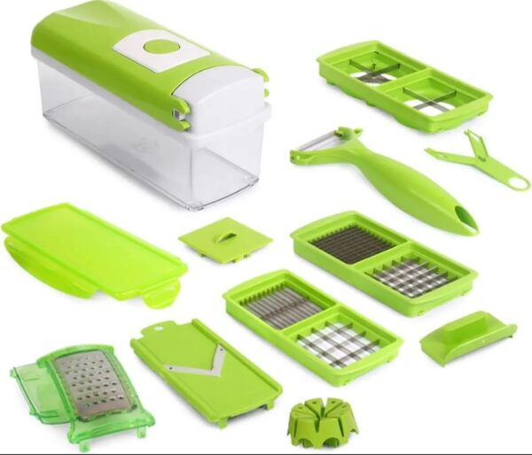 Speedy Chopper 12 Pieces Fruit and Vegetable Slicers