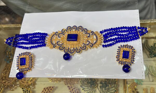Gold Platted BAREEHA Choker Set