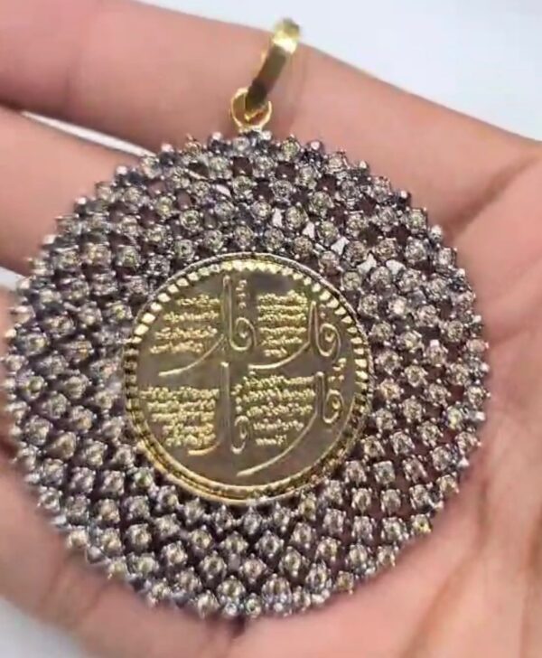 4 kulshareef Pendent with Zircon stones - Image 7
