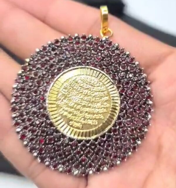 Ayat.ul.Kursi Pendent with Zircon Stones - Image 6