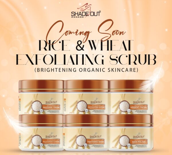 Shade Out Rice & Wheat Exfoliating Facial Kit(6 steps).