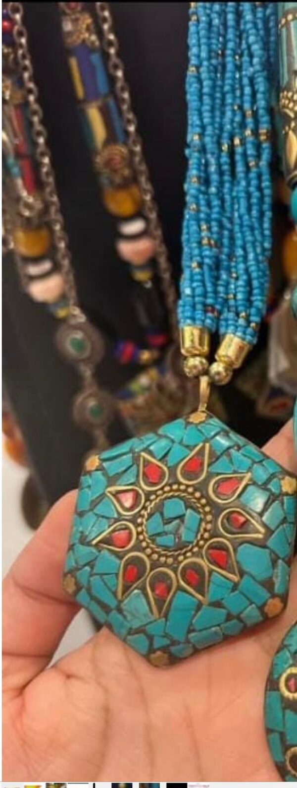 Pendant Necklace | Handmade Stonework
