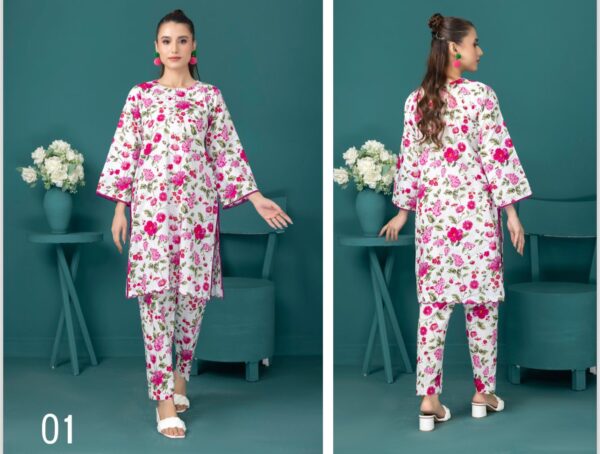 Identic Allover 2 pieces Separates Lawn Collection VOL-1 2024 By Regalia Textile (Unstitched)