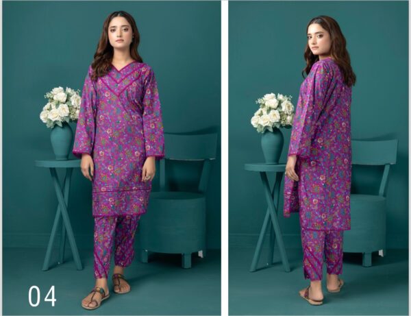 Identic Allover 2 pieces Separates Lawn Collection VOL-1 2024 By Regalia Textile (Unstitched) - Image 8