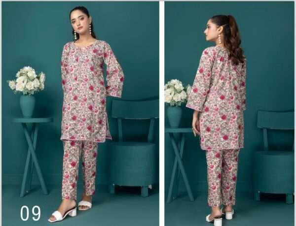 Identic Allover 2 pieces Separates Lawn Collection VOL-1 2024 By Regalia Textile (Unstitched) - Image 6
