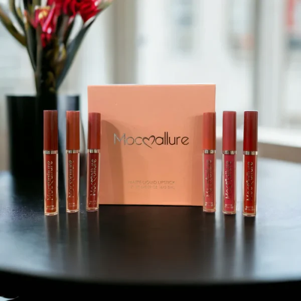 Mocalure Lip Gloss (6 Colors Matte Liquid Lipsticks Set)