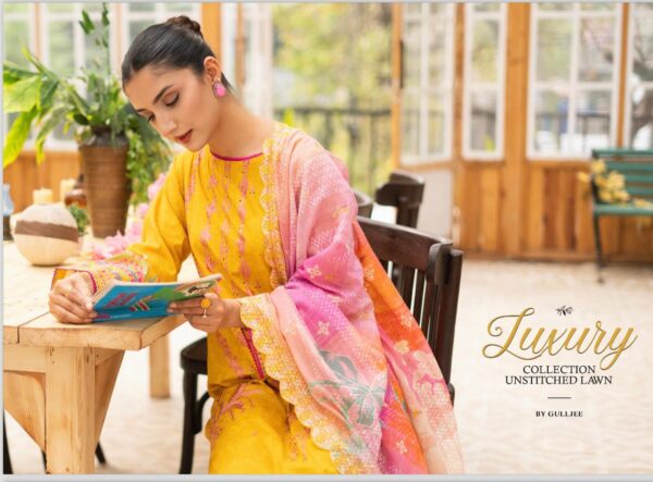 Mishaal By GJ Digital printed Boring Embroidered Shirt & Chikankari Boring Embroidery Cutwork Dupatta 3 Piece Edition, Eid Summer Collection