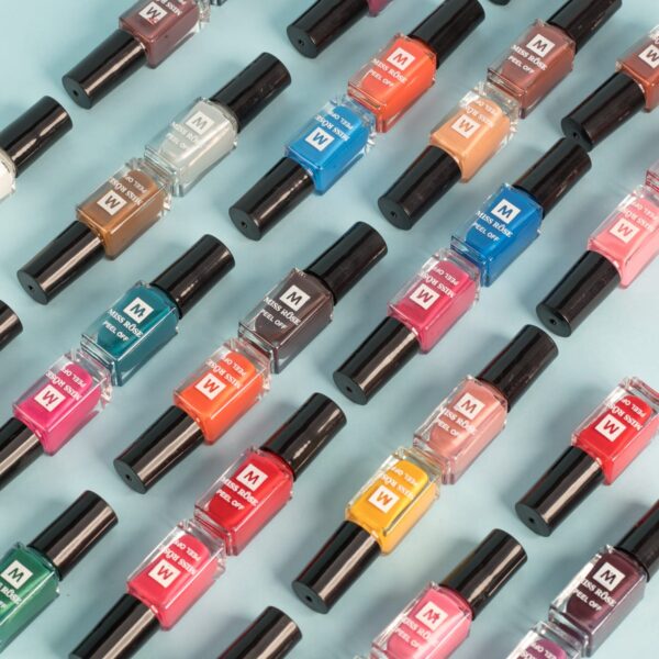 Miss Rose 36 Pieces Nails Polish Peel Off - Image 3