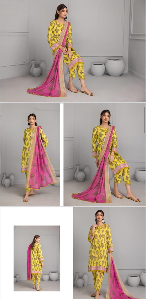 IDENTIC SEPARATES LAWN Collection Vol18 2024 BY REGALIA TEXTILE 3 PIECE (UNSTITCHED) - Image 8