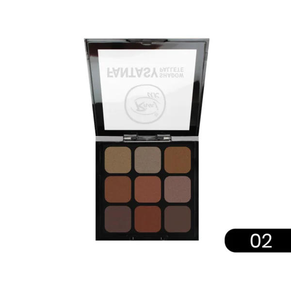 RIVAJ Fantasy Eyeshadow (9 in 1)(AVAILABLE IN 4 PALETTES) - Image 3