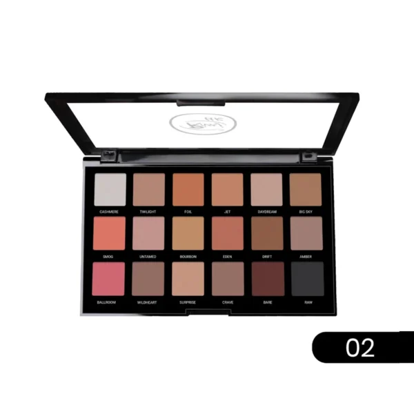 RIVAJ HD Flawless Eyeshadow Palette (18 in 1)(AVAILABLE IN 4 PALETTE) - Image 3