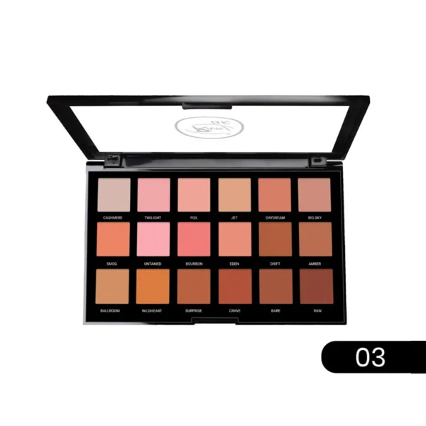 RIVAJ HD Flawless Eyeshadow Palette (18 in 1)(AVAILABLE IN 4 PALETTE) - Image 4