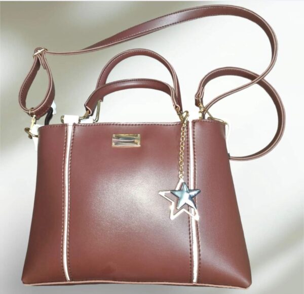 Ladies Casual Leather Hand Bag - Image 2