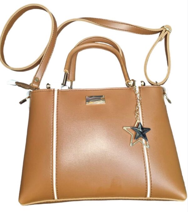 Ladies Casual Leather Hand Bag - Image 8