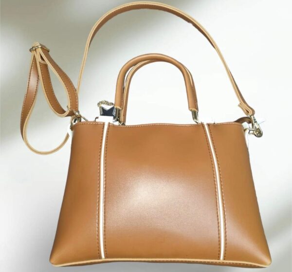 Ladies Casual Leather Hand Bag - Image 7