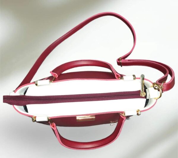 Ladies Casual Leather Hand Bag - Image 5