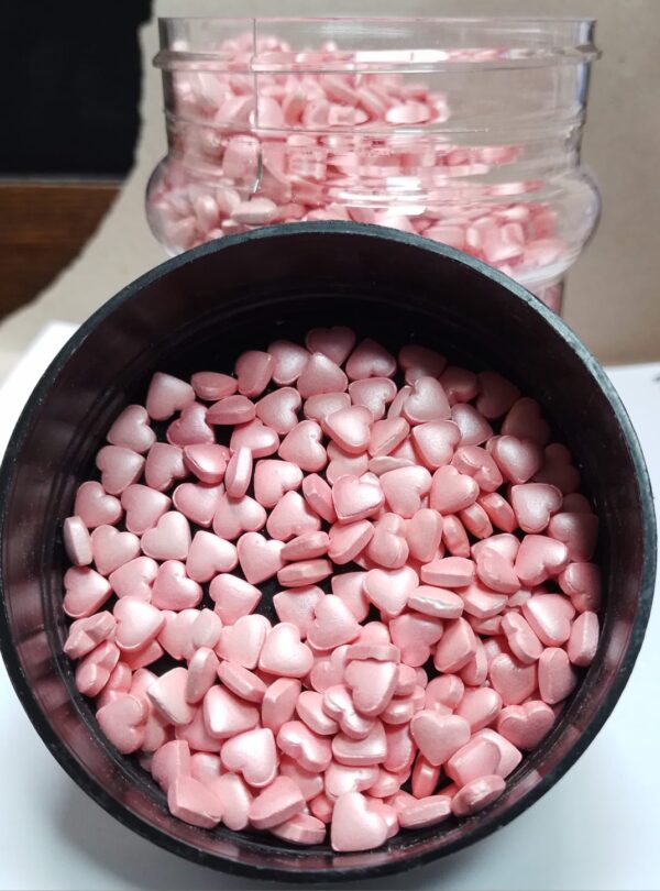 Edible Pearl Sugar Sprinkles  (Heart, Round, Square Shapes/ Different Colors) Candy , Baking Edible Cake Decorations, Cupcake Toppers Cookie Decorating, Ice Cream Toppings, Birthday Celebrations , Wedding Parties, Wedding/Baby Shower Parties,  Christmas Supplies. - Image 26