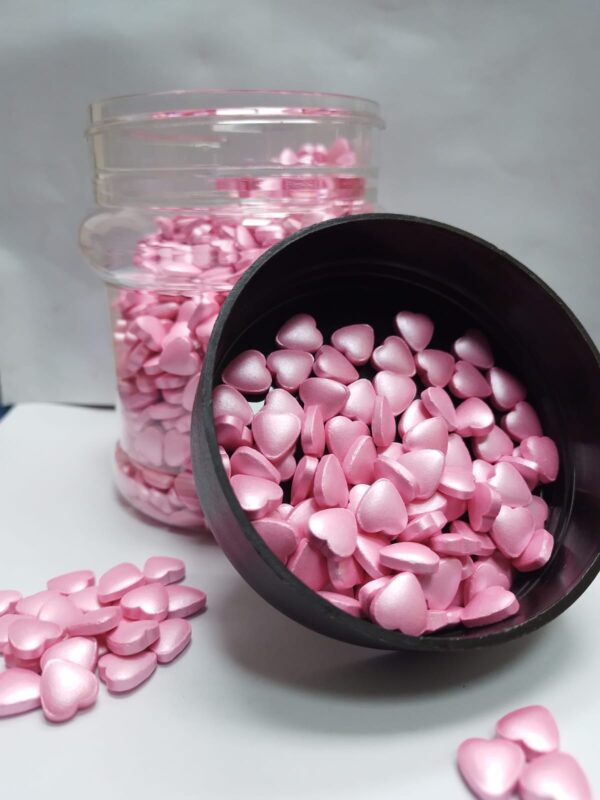 Edible Pearl Sugar Sprinkles  (Heart, Round, Square Shapes/ Different Colors) Candy , Baking Edible Cake Decorations, Cupcake Toppers Cookie Decorating, Ice Cream Toppings, Birthday Celebrations , Wedding Parties, Wedding/Baby Shower Parties,  Christmas Supplies. - Image 18