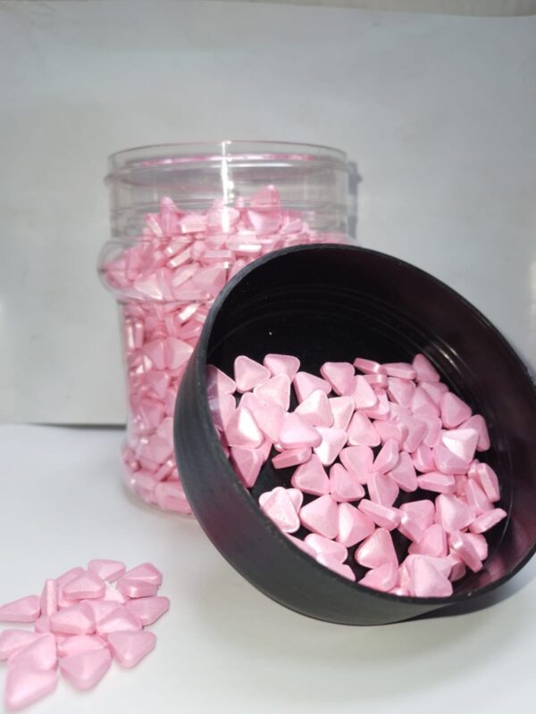 Edible Pearl Sugar Sprinkles  (Heart, Round, Square Shapes/ Different Colors) Candy , Baking Edible Cake Decorations, Cupcake Toppers Cookie Decorating, Ice Cream Toppings, Birthday Celebrations , Wedding Parties, Wedding/Baby Shower Parties,  Christmas Supplies. - Image 15