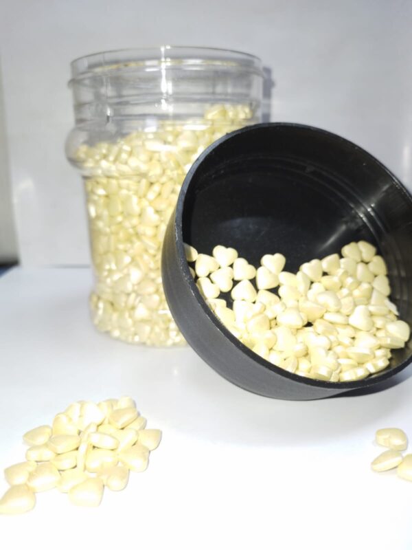 Edible Pearl Sugar Sprinkles  (Heart, Round, Square Shapes/ Different Colors) Candy , Baking Edible Cake Decorations, Cupcake Toppers Cookie Decorating, Ice Cream Toppings, Birthday Celebrations , Wedding Parties, Wedding/Baby Shower Parties,  Christmas Supplies. - Image 14