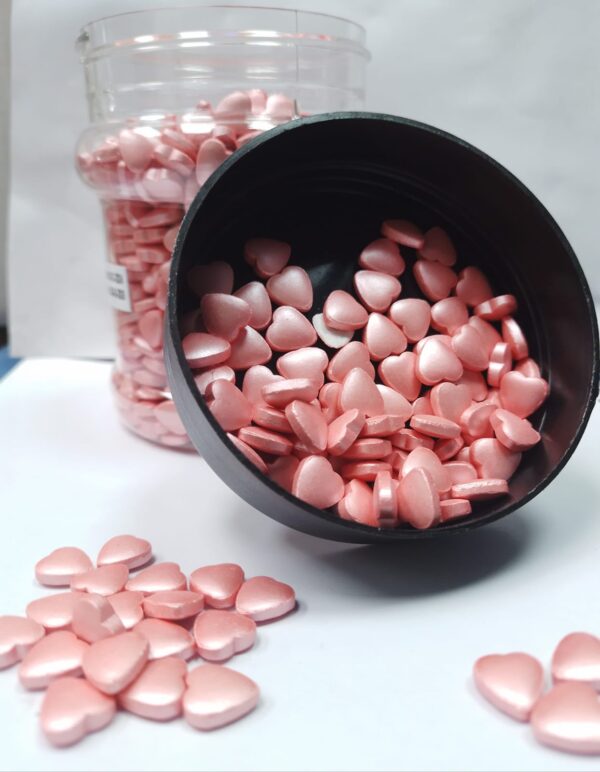Edible Pearl Sugar Sprinkles  (Heart, Round, Square Shapes/ Different Colors) Candy , Baking Edible Cake Decorations, Cupcake Toppers Cookie Decorating, Ice Cream Toppings, Birthday Celebrations , Wedding Parties, Wedding/Baby Shower Parties,  Christmas Supplies. - Image 12
