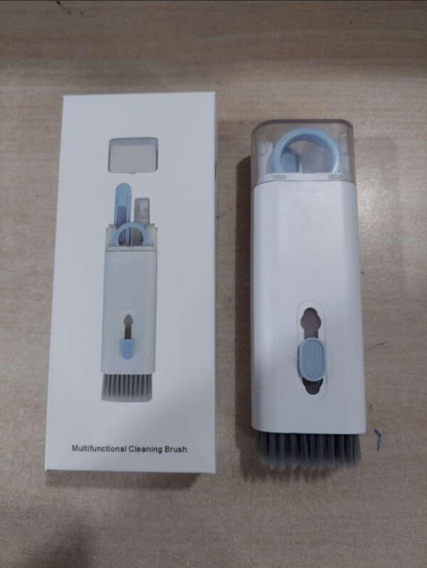 7-in-1 Electronic Cleaner Kit for Airpods Laptop Cleaner, Keyboard Cleaner Kit,Multifunctional Cleaning Tool, Portable Cleaning Kit with Cleaning Pen Brush for iPhone Screen/Keyboard/Headphones - Image 2