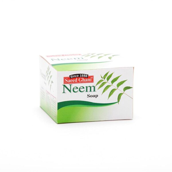 Saeed Ghani Pure Anti Acne Neem Soap 75 Grms - Image 4