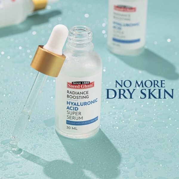 Saeed Ghani Hyaluronic Acid Radiance Boosting Super Serum 30ML. - Image 2