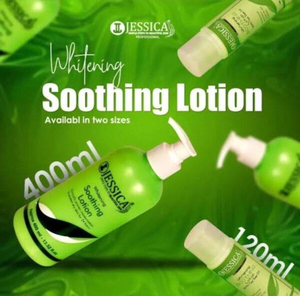Jessica Whitening Soothing Lotion With Tea Tree Oil - 400 Ml