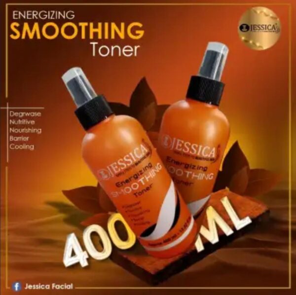 Jessica Energizing Smoothing Toner - 400ml - Image 3