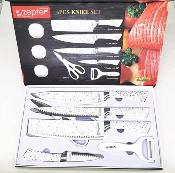Zepter Home Hero Knife Set of 6 with sharp corner blades