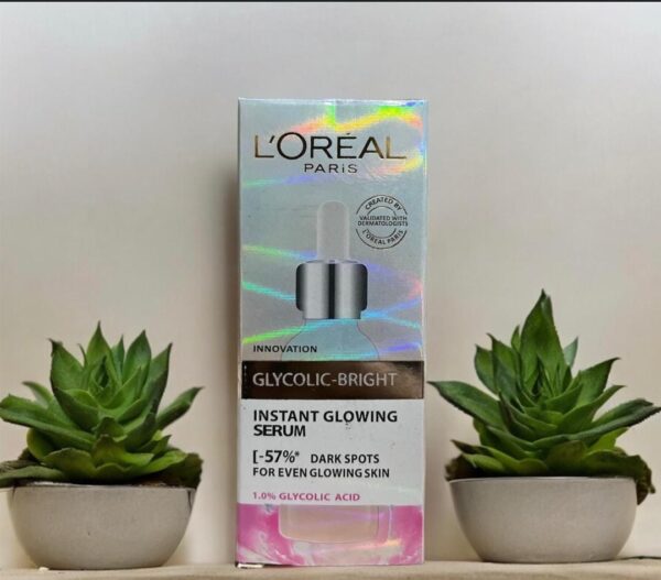 L'Oreal Paris Glycolic Bright Glow Serum 30 ml, # 1 Serum in the World - Image 3