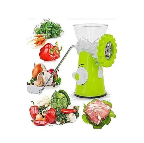 Super Manual Super Meat Mincer Machine (Green) - Image 3
