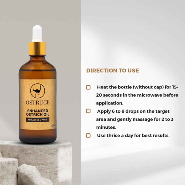 OSTRUCE ENHANCED OSTRICH OIL 100ML - Image 3
