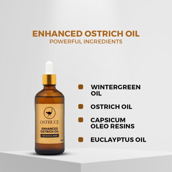 OSTRUCE ENHANCED OSTRICH OIL 100ML - Image 4