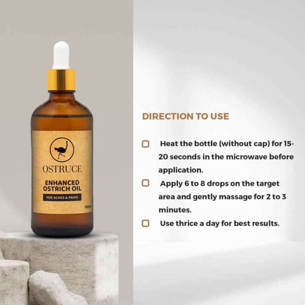 OSTRUCE ENHANCED OSTRICH OIL 100ML - Image 7