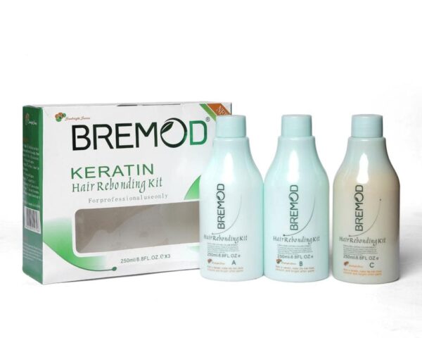 BREMOD Keratin Kit : Silky Straight Rebonding 250 ml