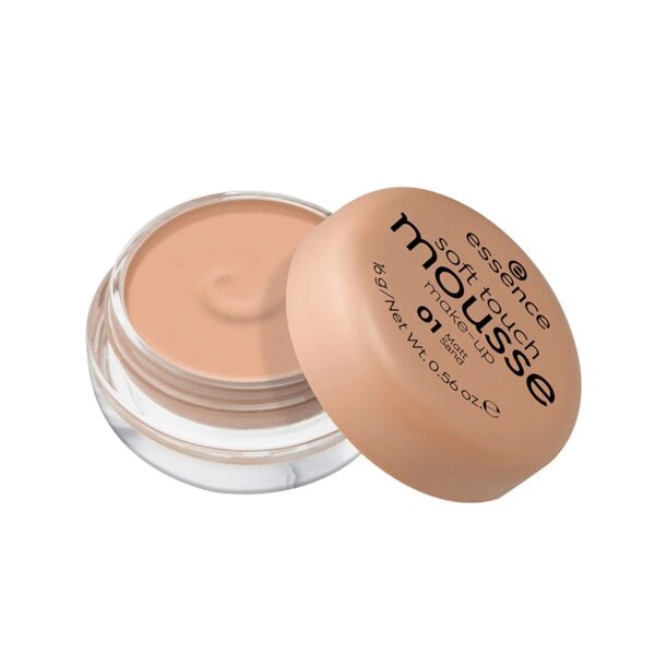 Essence - Soft Touch Mousse Makeup - 01 MATTE SAND: