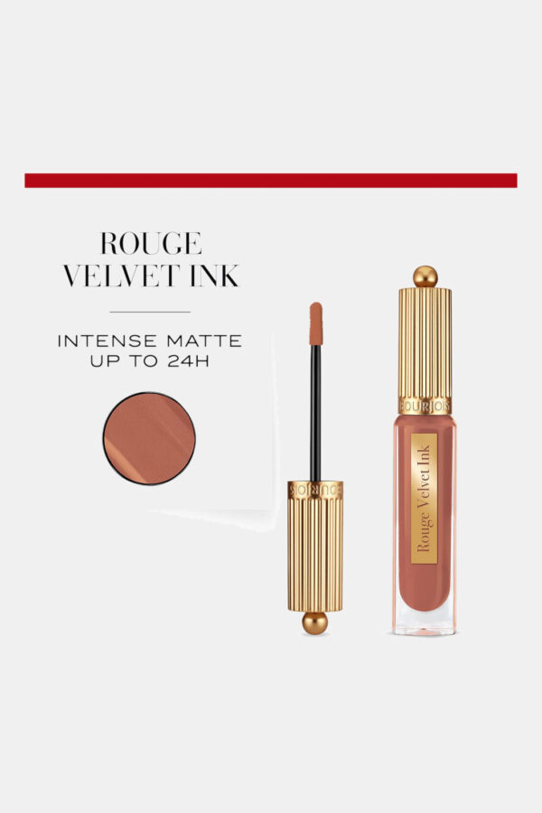 Bourjois Rouge Velvet 20 Brownista Color Ink Lipstick
