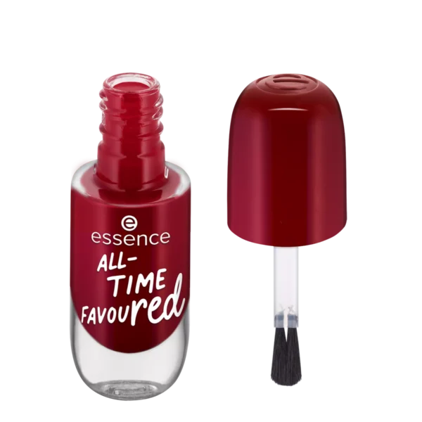 Essence Gel Nail colour, Nail polish, no. 14, ALL TIME FAV Red, long-lasting: