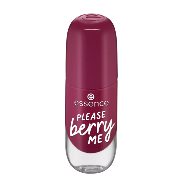 Essence Gel Nail Polish No. 20 PLEASE Berry ME, Purple, Express Result, Durable, Intense Colour, - Image 3