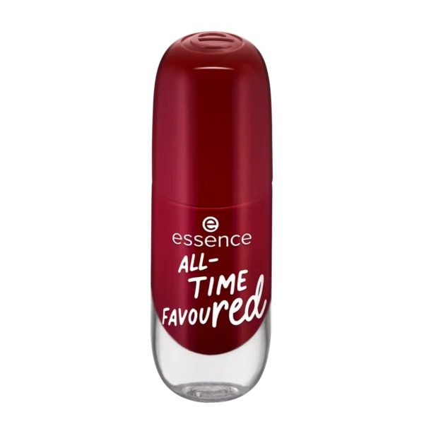 Essence Gel Nail colour, Nail polish, no. 14, ALL TIME FAV Red, long-lasting: - Image 4