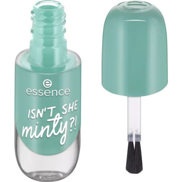 Essence Gel Nail Colour, Gel Polish, No. 40 ISN'T SHE minty, Green,