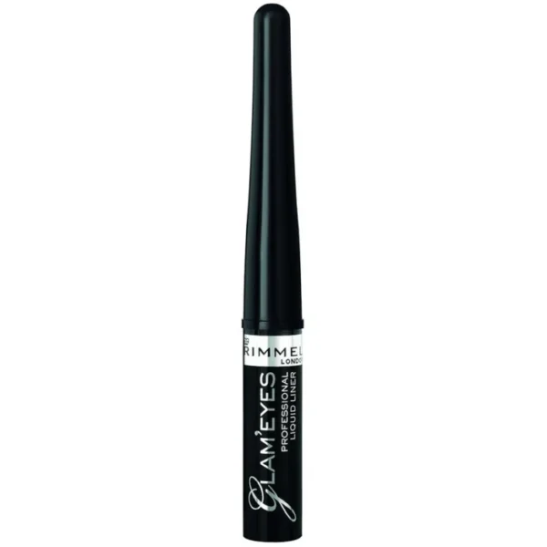 Rimmel london Glam Eyes ProfLiquid Eyeliner-Ebony Black 034-001 - Image 2