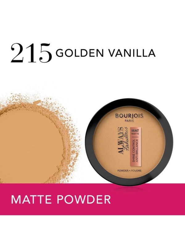 Bourjois Always Fabulous Powder - 215 Golden Vanilla - Image 7
