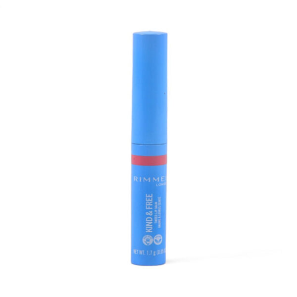 RimmelLondon Kind & Free Clean Tinted Lip Balm 04 Hibiscus Blaze - Image 2